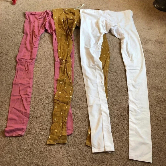 Indian Pants 3 Pieces Lot Size Unsure - Picture 1 of 5